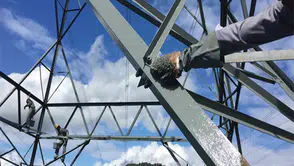 400 KV EİH Direk Kuleleri Boyama İşi