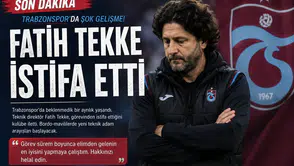 Trabzonspor’da Geceyi Sarsan Karar! Fatih Tekke Görevini Bıraktı
