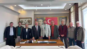 Kargı’dan AK Parti’ye Ziyaret: Merzifon’un Su Projesi Masaya Yatırıldı