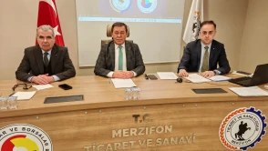 Merzifon TSO’da Meclis Toplantısı