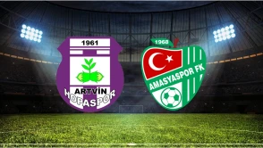 Amasyaspor FK Hopa’da Dağıldı: 9 Kişi Kalan Yeşil-Beyazlılar 4-1 Yenildi