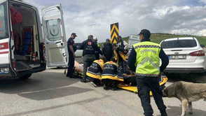 Çorum’da iki otomobil çarpıştı: 2 yaralı