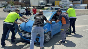 Kavşak Kazası: 1 Sürücü Yaralandı