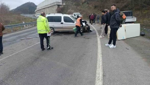 Trafik kazası: 2 yaralı