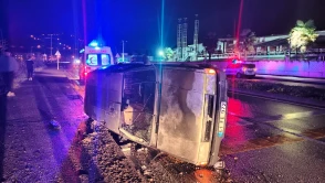 Trafik kazası: 2 yaralı