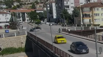 Amasya’da Kaza Motosiklet Sürücüsü Yaralandı