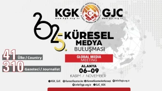 KGK “5. Küresel Medya Buluşması” Alanya’da başlıyor