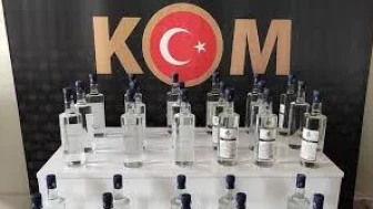 Merzifon’da Sahte İçki Üretimine Baskın