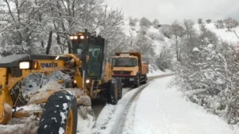 Amasya’da 28 Köy Yolu Ulaşıma Kapandı