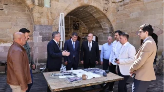 Merzifon’un Taşhan’ı Yeniden Canlanıyor