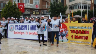 1 Mayıs Merzifon’da Coşkuyla Kutlandı
