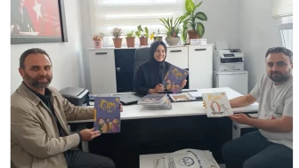 Merzifon Müftülüğü’nden Kreş Ziyareti: Miniklere CİM Dergisi Hediye Edildi