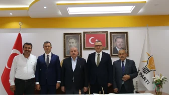 TBMM Eski Başkanı Mustafa Şentop Amasya’da AK Parti Teşkilatıyla Buluştu