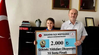 “Gökteki Yıldızları Okuyorum” Projesinde Final Heyecanı: Başarılı Öğrenciler Ödüllerini Aldı