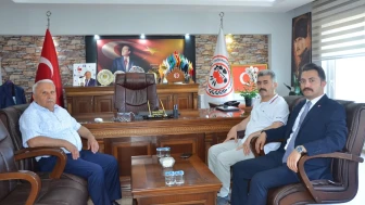 Mülkiye Müfettişi Çetin’den Göynücek Belediye Başkanı Şahin’e Ziyaret