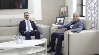 Denetimli Serbestlik Müdürü Bekir Türkmen’den Amasya TSO’ya Veda Ziyareti