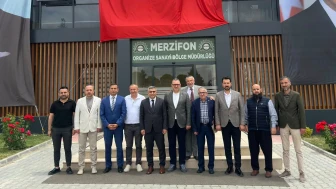 AK Parti Heyetinden Merzifon OSB’ye Hayırlı Olsun Ziyareti