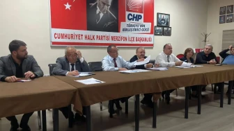 CHP Merzifon'da Meclis Öncesi Hazırlık!