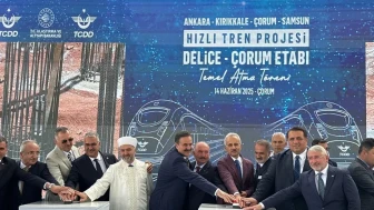 Ankara-Samsun Hızlı Tren Hattında İlk Kazma Vuruldu!