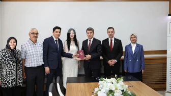 Vali Bakan Kaymakam Erdoğan'ın Nikah Şahidi Oldu!
