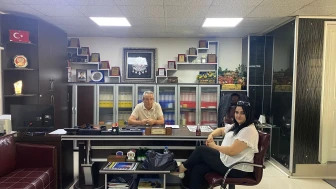 Esinti FM Yönetim Kurulu Başkanı Hülya Yıldız, Bilgi Gazetesi ve İnternet Haber Merkezi’ni Ziyaret Etti