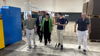 OKA Genel Sekreteri Mehlika Dicle’den Merzifon OSB’de Firma Ziyareti