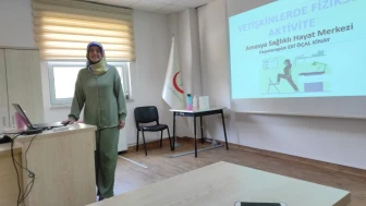 Amasya’da Sağlık Personeline Yönelik Fiziksel Aktivite Eğitimi Düzenlendi