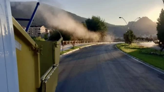 Amasya Belediyesi’nden Yaz Döneminde Yoğun İlaçlama Çalışması