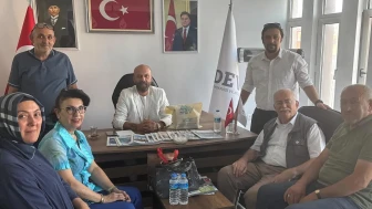 Merzifon Vakfı’ndan DEVA Partisi’ne Nezaket Ziyareti