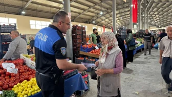Amasya Emniyetinden Halk Pazarında Dolandırıcılık Uyarısı