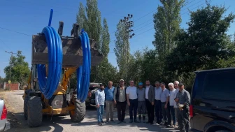 Sarıbuğday Köyü İçme Suyu Hattı Yenileniyor