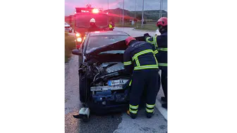 Merzifon Yolunda Feci Kaza