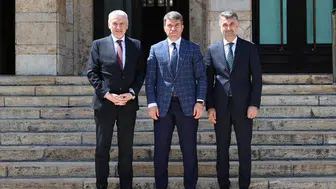 Amasya Valisi Bakan Genel Müdür Akbaş’ı Ağırladı