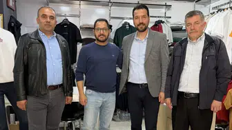 AK Parti Merzifon Heyeti Sahada