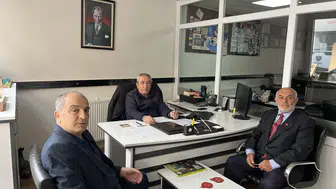 Saadet Partisi İlçe Teşkilatında Haber Merkezimize Ziyaret