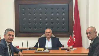 Amasya MHP Heyetinden Güvercin’e Hayırlı Olsun