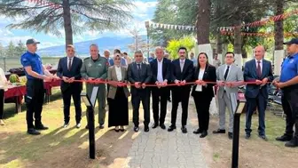 Gümüşhacıköy Açık Ceza İnfaz Kurumu'nda Sosyal Tesis ve Resim Sergisi Açıldı