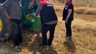 Merzifon'da Biçerdöver Denetimleri Aralıksız Sürüyor!