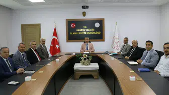 Amasya İl Milli Eğitim Müdürlüğü’nde Kritik Toplantı