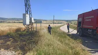 Merzifon’da Trafo Yangını Paniği! Ekipler Felaketi Önledi