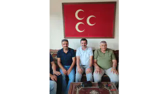 Türk Sağlık-Sen'den MHP Merzifon İlçe Başkanlığına Hayırlı Olsun Ziyareti