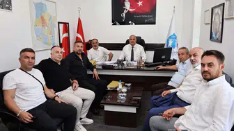 Merzifonspor'dan Belediye Başkan Yardımcısı Mustafa Atak'a Ziyaret