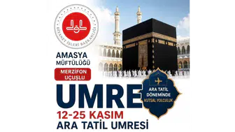 Amasyalılara Umre Müjdesi!