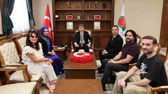 Amasya’nın Önemli İsimleri Vali Bakan’la Buluştu