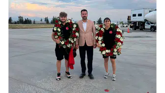 Avrupa Şampiyonu Zehra Nur’a Coşkulu Karşılama