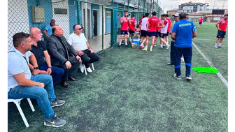 Başkanvekili Atak’tan Merzifonspor’a Destek! Antrenmanı Yakından Takip Etti