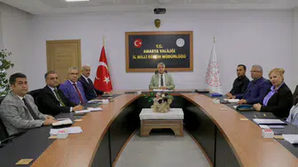 Amasya’da Eğitim İçin Tam Kadro Toplantı!