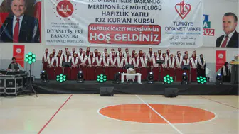 Merzifon’da Hafızlık Gururu: 39 Hafız İcazetlerini Aldı