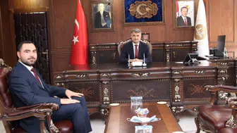 Amasya İl Müftüsüne Yeni Müftüden Ziyaret