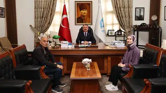 Başkan Kargı Misafirlerini Ağırladı